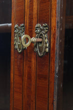 Load image into Gallery viewer, French Walnut Inlaid Marble Topped Cabinet c.1890