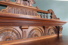Load image into Gallery viewer, French Walnut Marble Top Server c.1890