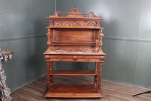Load image into Gallery viewer, French Walnut Marble Top Server c.1890