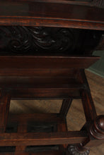 Load image into Gallery viewer, Handcarved Oak European Hallstand c.1900