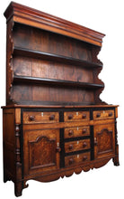 Load image into Gallery viewer, Handsome Oak Welsh Dresser 19th century