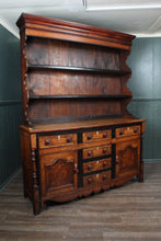 Load image into Gallery viewer, Handsome Oak Welsh Dresser 19th century