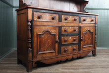 Load image into Gallery viewer, Handsome Oak Welsh Dresser 19th century