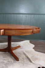 Load image into Gallery viewer, Heals Drum Table by Robert Heritage for Archie Shine c.1957 in Burr Yew Wood