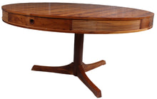 Load image into Gallery viewer, Heals Drum Table by Robert Heritage for Archie Shine c.1957 in Burr Yew Wood