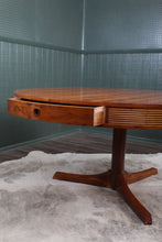 Load image into Gallery viewer, Heals Drum Table by Robert Heritage for Archie Shine c.1957 in Burr Yew Wood