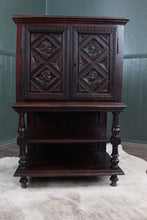 Load image into Gallery viewer, Heavily Carved French Cupboard c.1850