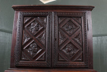 Load image into Gallery viewer, Heavily Carved French Cupboard c.1850