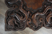 Load image into Gallery viewer, Heavily Carved Sewing Table c.1900