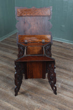 Load image into Gallery viewer, Heavily Carved Sewing Table c.1900