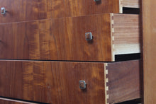 Load image into Gallery viewer, Homeworthy Mid Century Teak And Afromosia Tallboy Chest Of Drawers c.1960