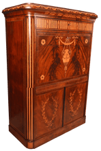 Load image into Gallery viewer, Inlaid Mahogany French Escritoire c.1840 - The Barn Antiques