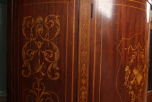 Load image into Gallery viewer, Intricately Inlaid Walnut Cabinet c.1890