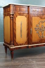 Load image into Gallery viewer, Italian Marble Top Sideboard c.1930