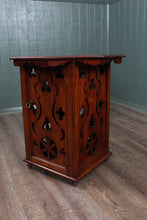 Load image into Gallery viewer, Mahogany Occasional Table with Cupboard c.1900
