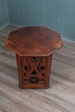 Load image into Gallery viewer, Mahogany Occasional Table with Cupboard c.1900