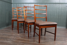 Load image into Gallery viewer, Mid Century Danish Modern Style Chairs set of 4