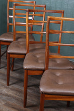 Load image into Gallery viewer, Mid Century Danish Modern Style Chairs set of 4