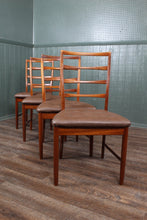 Load image into Gallery viewer, Mid Century Danish Modern Style Chairs set of 4
