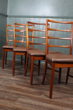 Load image into Gallery viewer, Mid Century Danish Modern Style Chairs set of 4