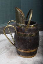 Load image into Gallery viewer, Oak and Brass Coal Hod c.1890