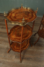 Load image into Gallery viewer, Pair English Inlaid Stands c.1890
