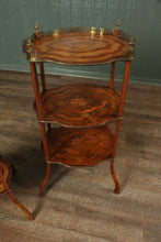 Load image into Gallery viewer, Pair English Inlaid Stands c.1890