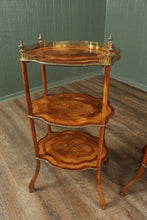 Load image into Gallery viewer, Pair English Inlaid Stands c.1890