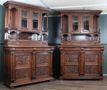 Load image into Gallery viewer, PAIR Fantastic Quality Walnut Cabinets French c.1890