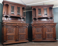 Load image into Gallery viewer, PAIR Fantastic Quality Walnut Cabinets French c.1890