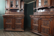 Load image into Gallery viewer, PAIR Fantastic Quality Walnut Cabinets French c.1890