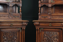 Load image into Gallery viewer, PAIR Fantastic Quality Walnut Cabinets French c.1890
