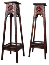 Load image into Gallery viewer, Pair French Brittany Plant Stands c.1880