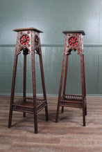 Load image into Gallery viewer, Pair French Brittany Plant Stands c.1880