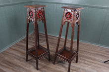 Load image into Gallery viewer, Pair French Brittany Plant Stands c.1880