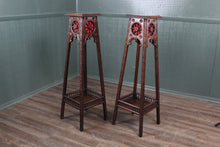 Load image into Gallery viewer, Pair French Brittany Plant Stands c.1880