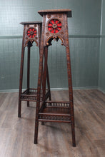 Load image into Gallery viewer, Pair French Brittany Plant Stands c.1880