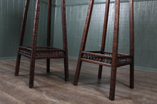 Load image into Gallery viewer, Pair French Brittany Plant Stands c.1880