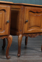 Load image into Gallery viewer, Pair French Oak Side Cabinets c.1920