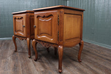 Load image into Gallery viewer, Pair French Oak Side Cabinets c.1920