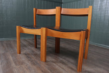 Load image into Gallery viewer, Pair Midcentury English Linking Chairs c.1963
