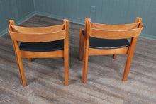 Load image into Gallery viewer, Pair Midcentury English Linking Chairs c.1963