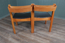 Load image into Gallery viewer, Pair Midcentury English Linking Chairs c.1963
