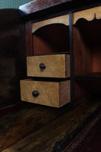 Load image into Gallery viewer, Petite English Inlaid Rosewood Cylinder Desk c.1900