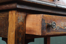 Load image into Gallery viewer, Petite English Inlaid Rosewood Cylinder Desk c.1900