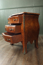 Load image into Gallery viewer, Petite French Marquetry Chest c.1880