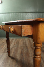 Load image into Gallery viewer, Primitive English Pine Table c.1880