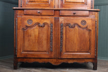 Load image into Gallery viewer, Provincial French Walnut Buffet Deux Corps / Armoire — c.1800