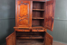 Load image into Gallery viewer, Provincial French Walnut Buffet Deux Corps / Armoire — c.1800