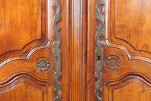 Load image into Gallery viewer, Provincial French Walnut Buffet Deux Corps / Armoire — c.1800